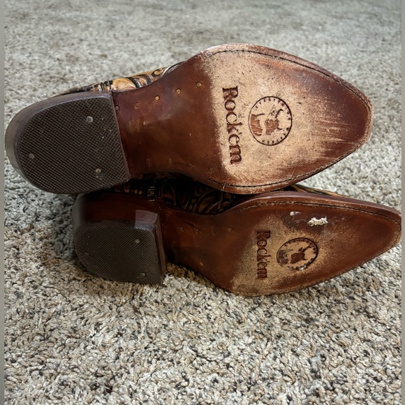 Rockem tooled boots - Picture 3 of 4